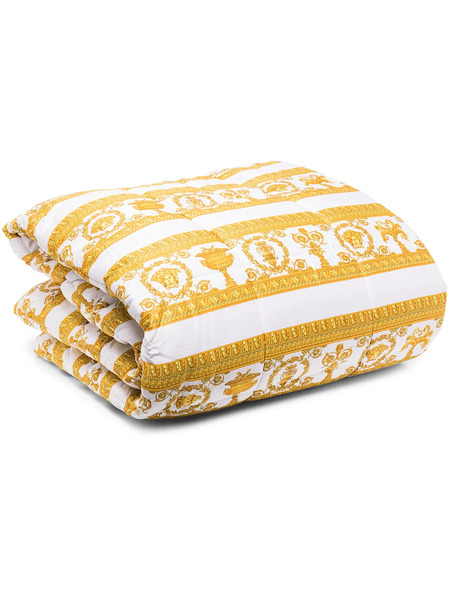  Versace I Love Baroque Double-face Duvet - White 