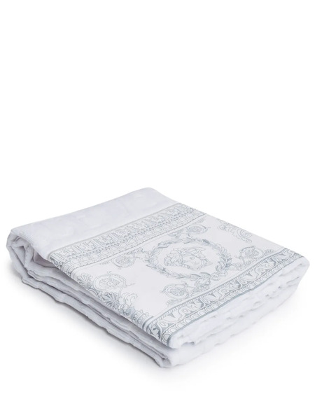  Versace I Love Baroque Face Towel - White 