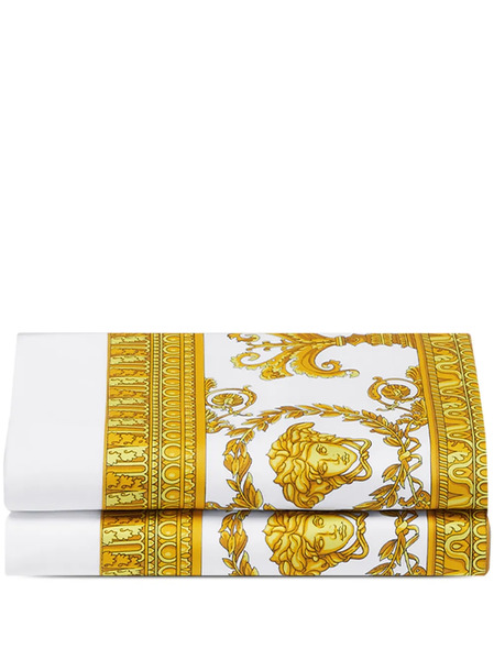  Versace I Love Baroque Full/queen Pillowcase Set - White 