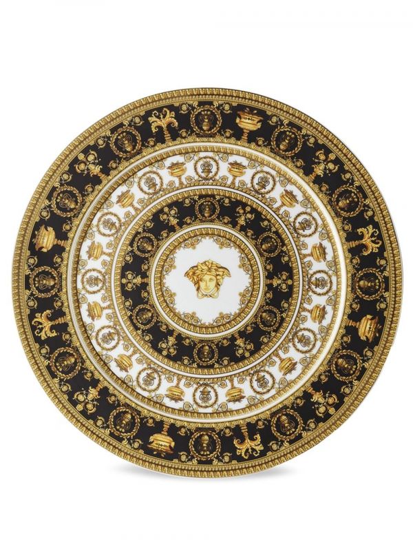  Versace I Love Baroque Service Plate - White 