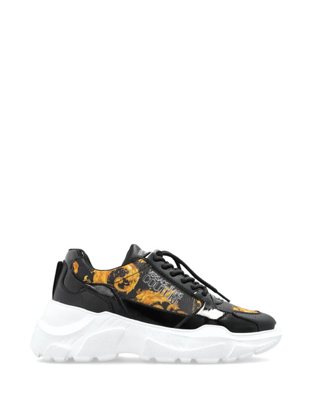  Versace Jeans Couture Barocco Sneakers - Black 