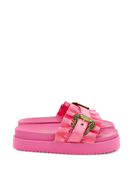  Versace Jeans Couture Buckle Sandals - Pink 