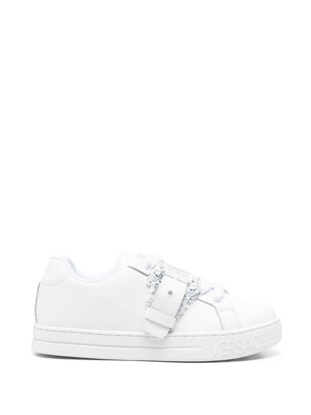  Versace Jeans Couture Buckle-strap Sneakers - White 