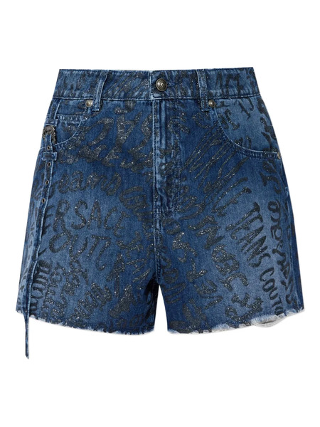  Versace Jeans Couture Denim Shorts - Blue 