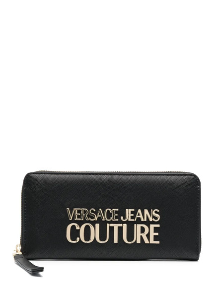  Versace Jeans Couture Embossed-logo Wallet - Black 