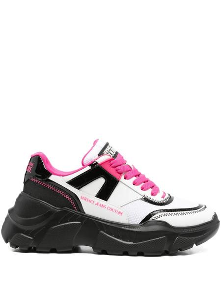  Versace Jeans Couture Fondo Speedtrack Chunky Sneakers - White 