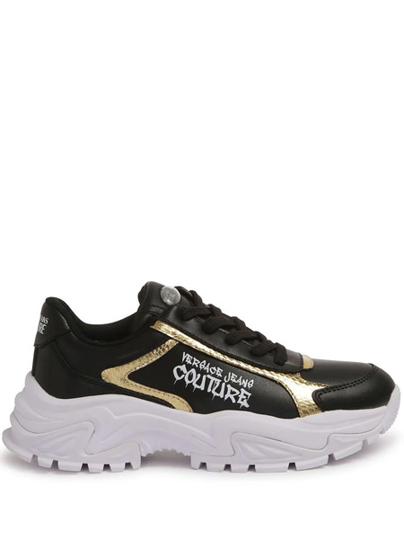 Versace Jeans Couture Hiker Sneakers - Black 