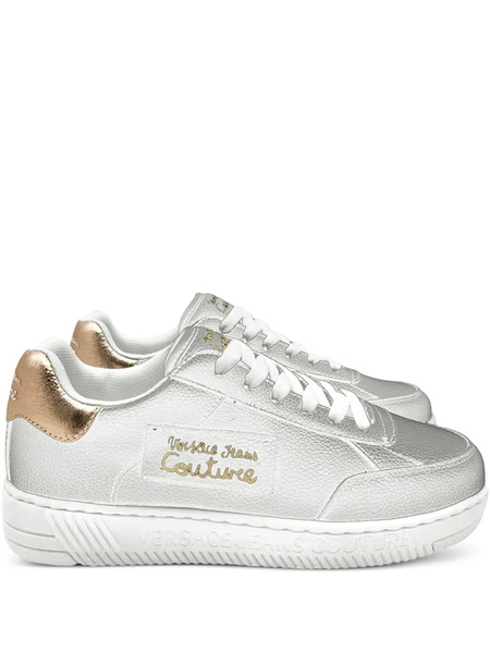 Versace Jeans Couture Leather Sneakers - White 