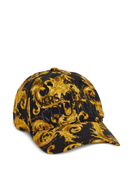  Versace Jeans Couture Logo Baseball Cap - Black 
