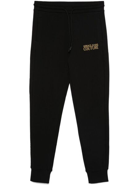  Versace Jeans Couture Logo-embroidered Track Pants - Black 