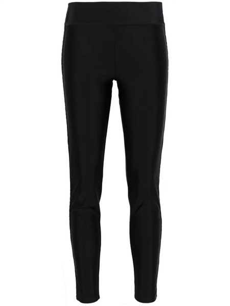  Versace Jeans Couture Logo-jacquard Leggings - Black 