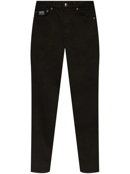  Versace Jeans Couture Logo-patch Jeans - Black 