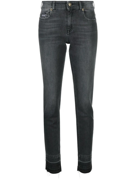  Versace Jeans Couture Logo-patch Skinny Jeans - Grey 
