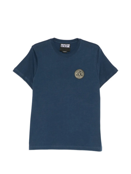  Versace Jeans Couture Logo-patch T-shirt - Blue 