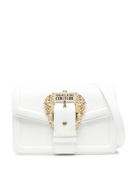  Versace Jeans Couture Logo-plaque Crossbody Bag - White 