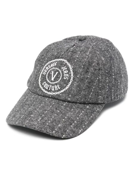  Versace Jeans Couture Logo-print Cap - Grey 