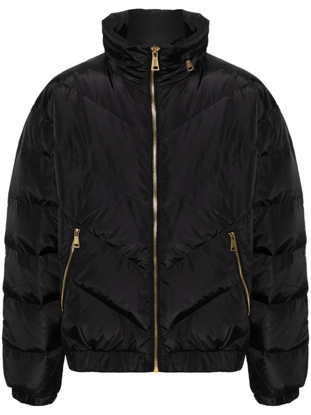  Versace Jeans Couture Logo-print Jacket - Black 
