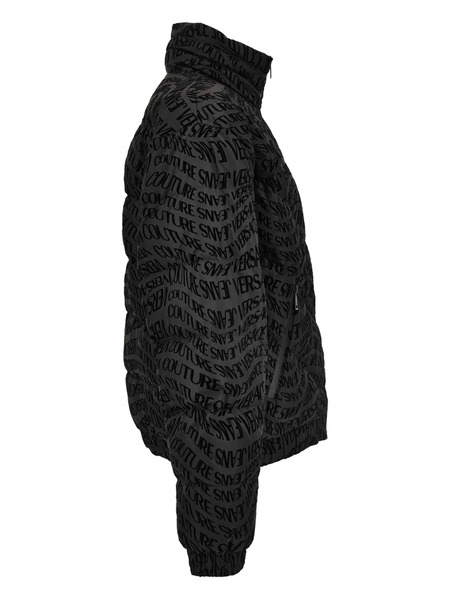  Versace Jeans Couture Logo-print Puffer Jacket - Black 