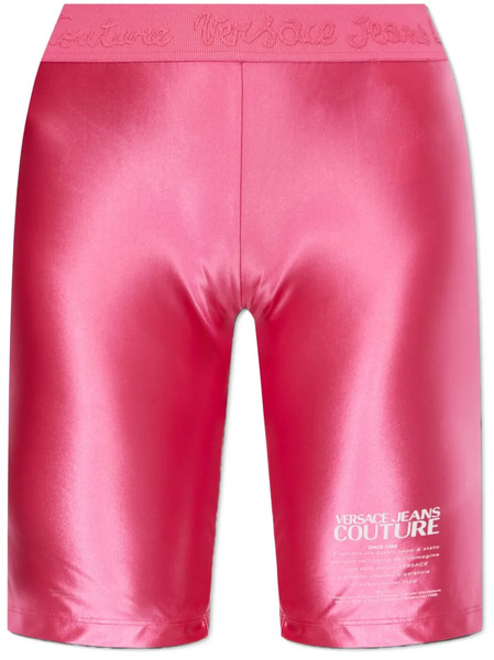  Versace Jeans Couture Logo-print Shorts - Pink 