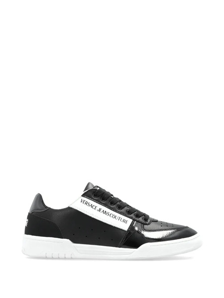  Versace Jeans Couture Logo-print Sneakers - Black 