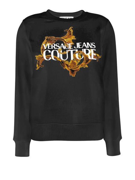 Versace Jeans Couture Logo-print Sweatshirt - Black 