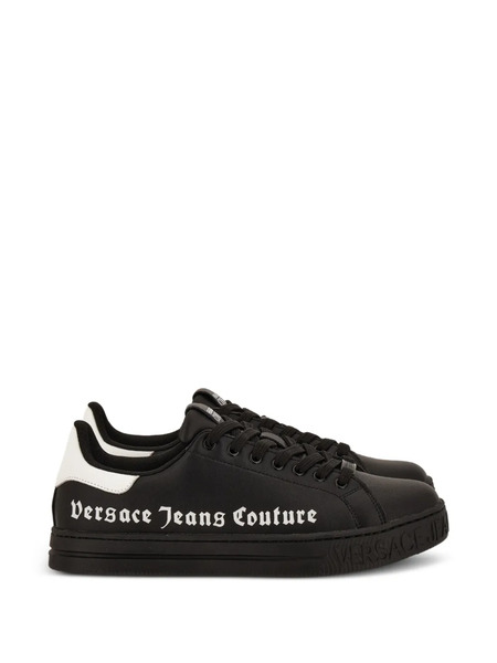  Versace Jeans Couture Logo Sneakers - Black 