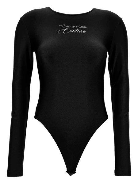  Versace Jeans Couture Long-sleeves Bodysuit - Black 