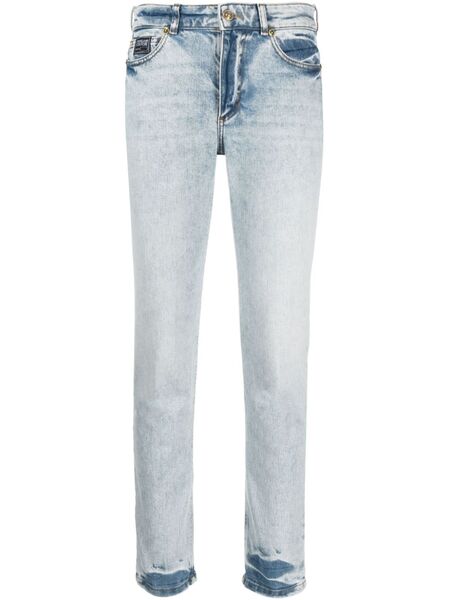  Versace Jeans Couture Low-rise Straight-leg Jeans - Blue 