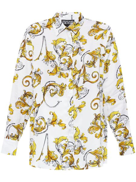  Versace Jeans Couture Outline Barocco Shirt - White 