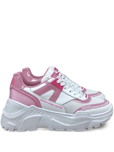  Versace Jeans Couture Panelled Sneakers - White 