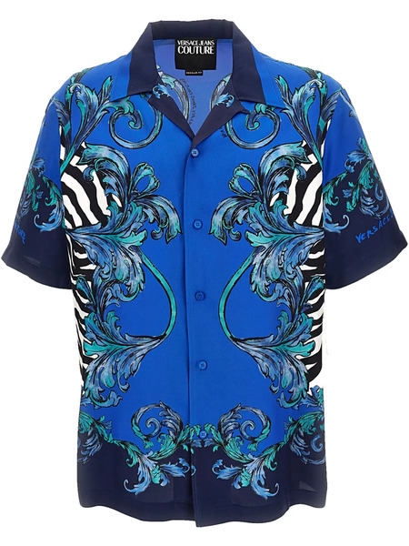  Versace Jeans Couture Printed Shirt - Blue 