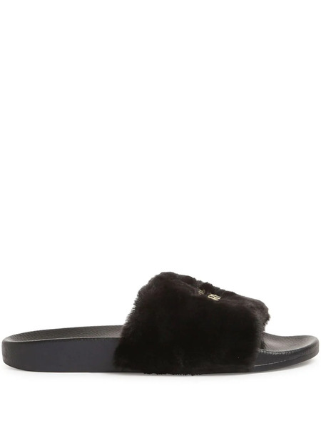  Versace Jeans Couture Shelly Slides - Black 