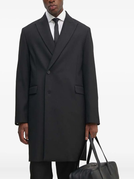  Versace Jeans Couture Single-breasted Coat - Black 
