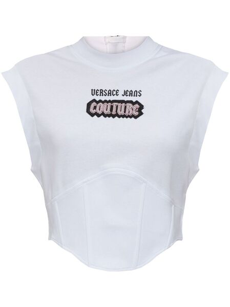  Versace Jeans Couture Sleeveless Top - White 