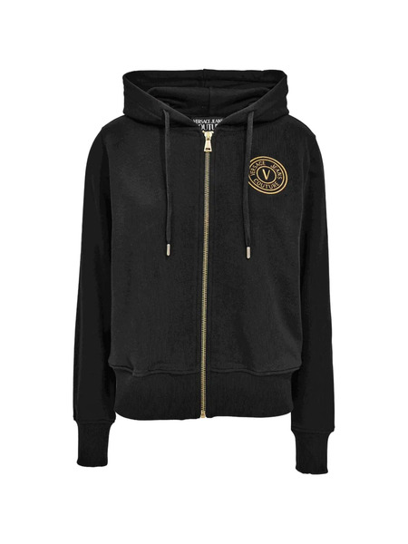  Versace Jeans Couture V-emblem Hoodie - Black 