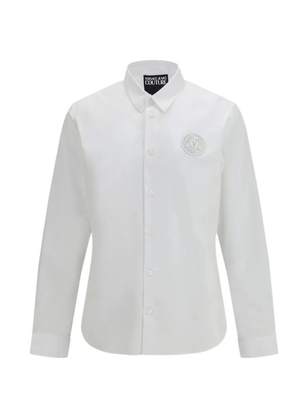  Versace Jeans Couture V-emblem Patch Shirt - White 