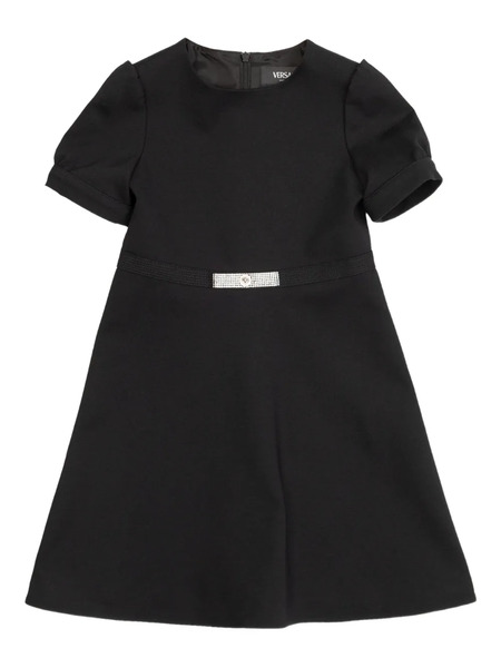  Versace Kids A-line Dress - Black 