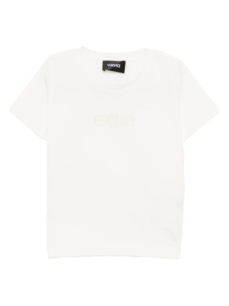  Versace Kids All-over Graphic Print T-shirt - White 