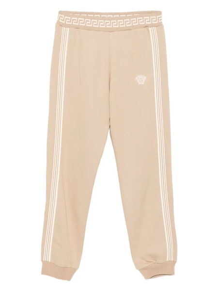  Versace Kids Greca Track Pants - Neutrals 