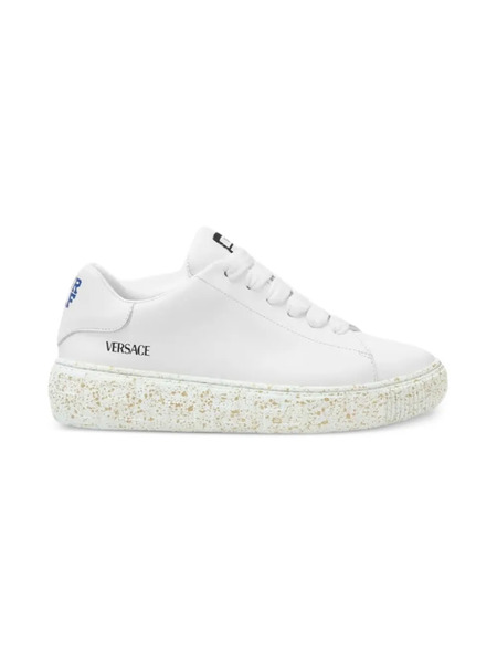  Versace Kids Lace-up Sneakers - White 