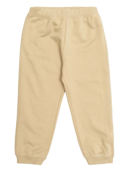 Versace Kids Logo-patch Track Pants - Neutrals 