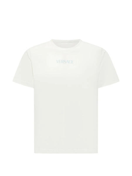  Versace Kids Logo-print T-shirt - White 