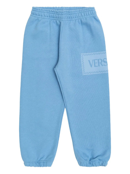  Versace Kids Logo-print Track Pants - Blue 