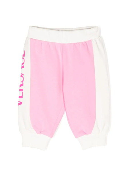  Versace Kids Logo-print Track Pants - Pink 
