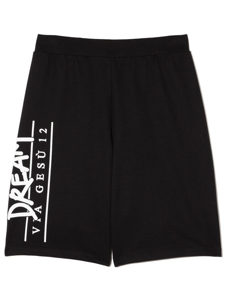  Versace Kids Logo-print Track Shorts - Black 