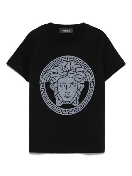  Versace Kids Medusa Greca-print T-shirt - Black 