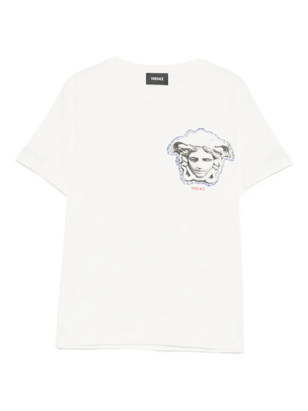  Versace Kids Medusa-print T-shirt - White 