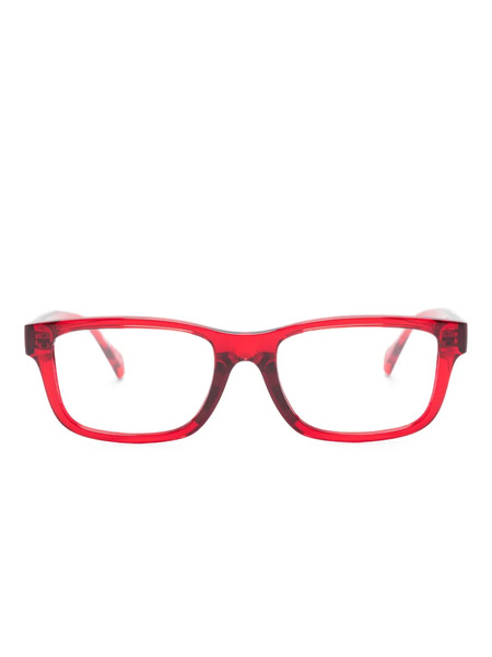  Versace Kids Rectangle-frames Glasses - Red 