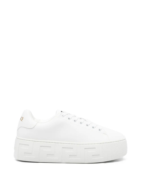  Versace La Greca Sneakers - White 
