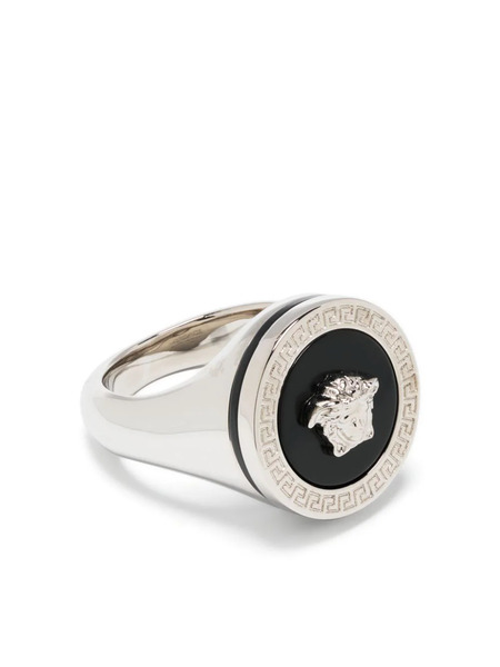  Versace La Medusa Greca Ring - Silver 
